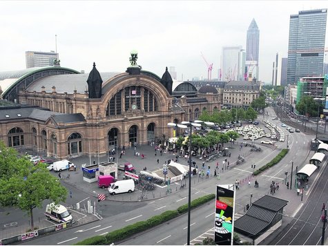 Autobusová stanica Frankfurt